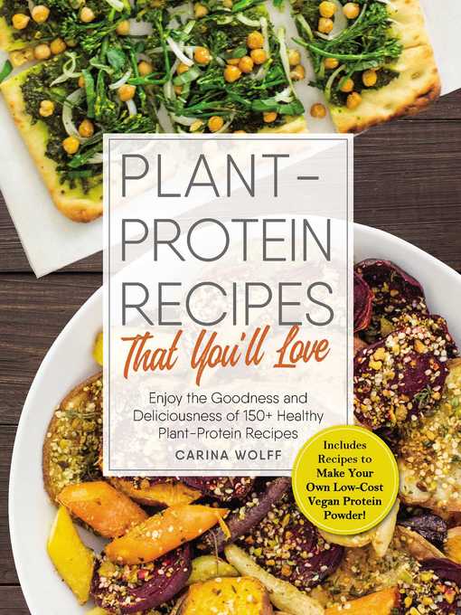 Cover image for Plant-Protein Recipes That You'll Love